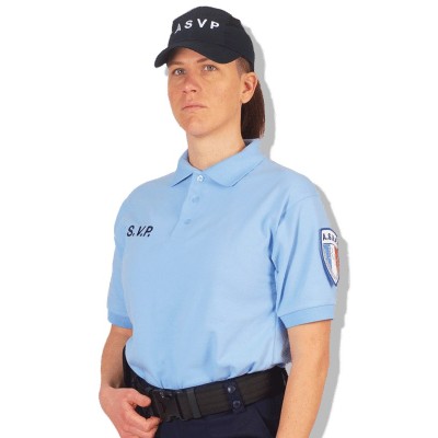 ASVP Sky Blue Short Sleeve Polo