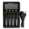 Chargeur 4 positions+4 accus 18650