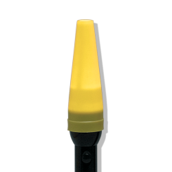 Cone de circulation jaune