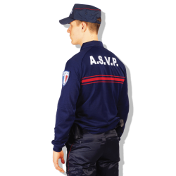 Polo avec zip manches longues