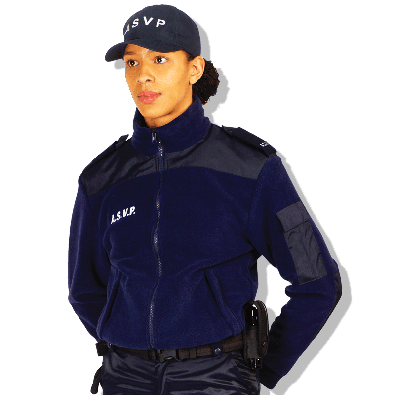 Blouson polaire marine