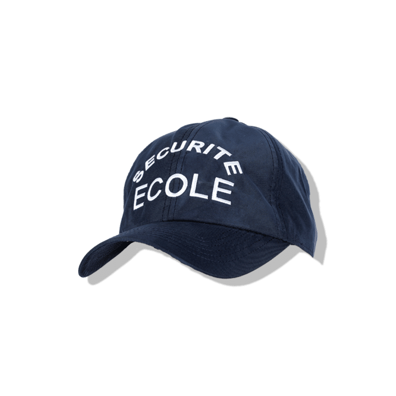 Casquette coton ""securite ecole""