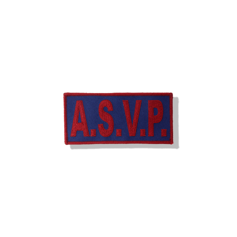 Badge a.s.v.p. 13x6