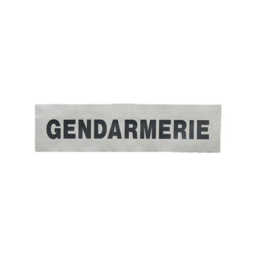 BANDEAUX RETRO-REFLECHISSANTS D'IDENTIFICATION GENDARMERIE