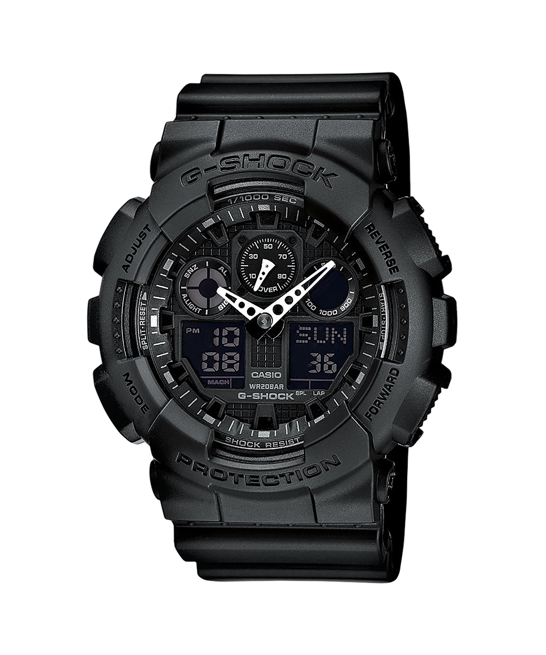 GSH-GA100-1A1ER-FACE G-SHOCK GA-100-1A1ER