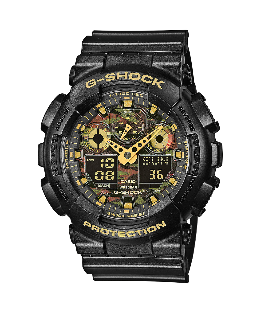 GSH-GA100CF-1A9ER-FACE G-SHOCK GA-100CF-1A9ER