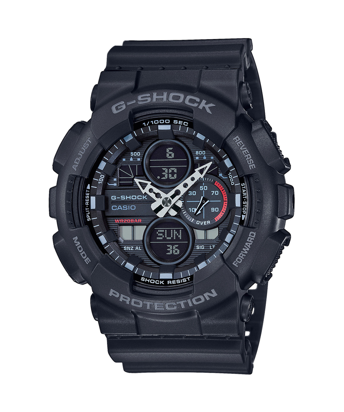GSH-GA140-1A1ER-FACE G-SHOCK GA-140-1A1ER