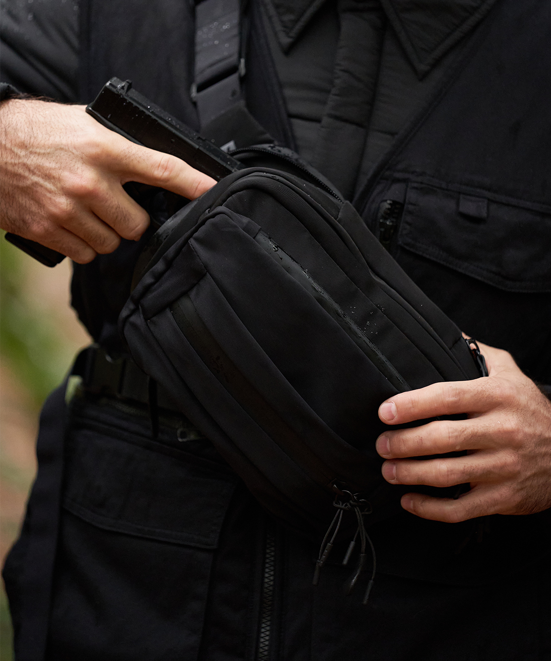 96330-PORTE-2 RAVEN BAG GK UNDERCOVER PORTE