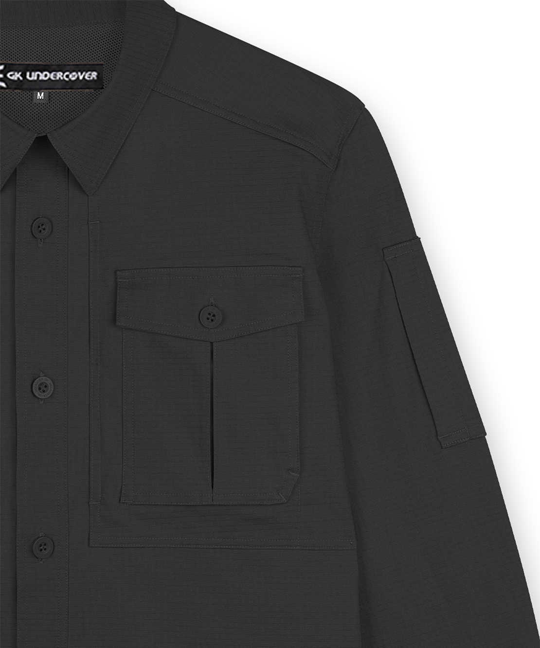 uc301-details chemise police details 1 gk pro