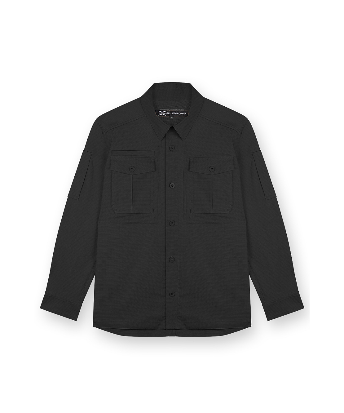 uc301-noir chemise police noire gk pro