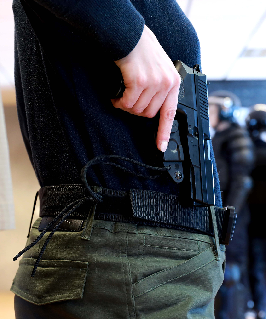 9040-PORTE2 ETUI INSIDE STG 9040 2 FORCES DE L'ORDRE