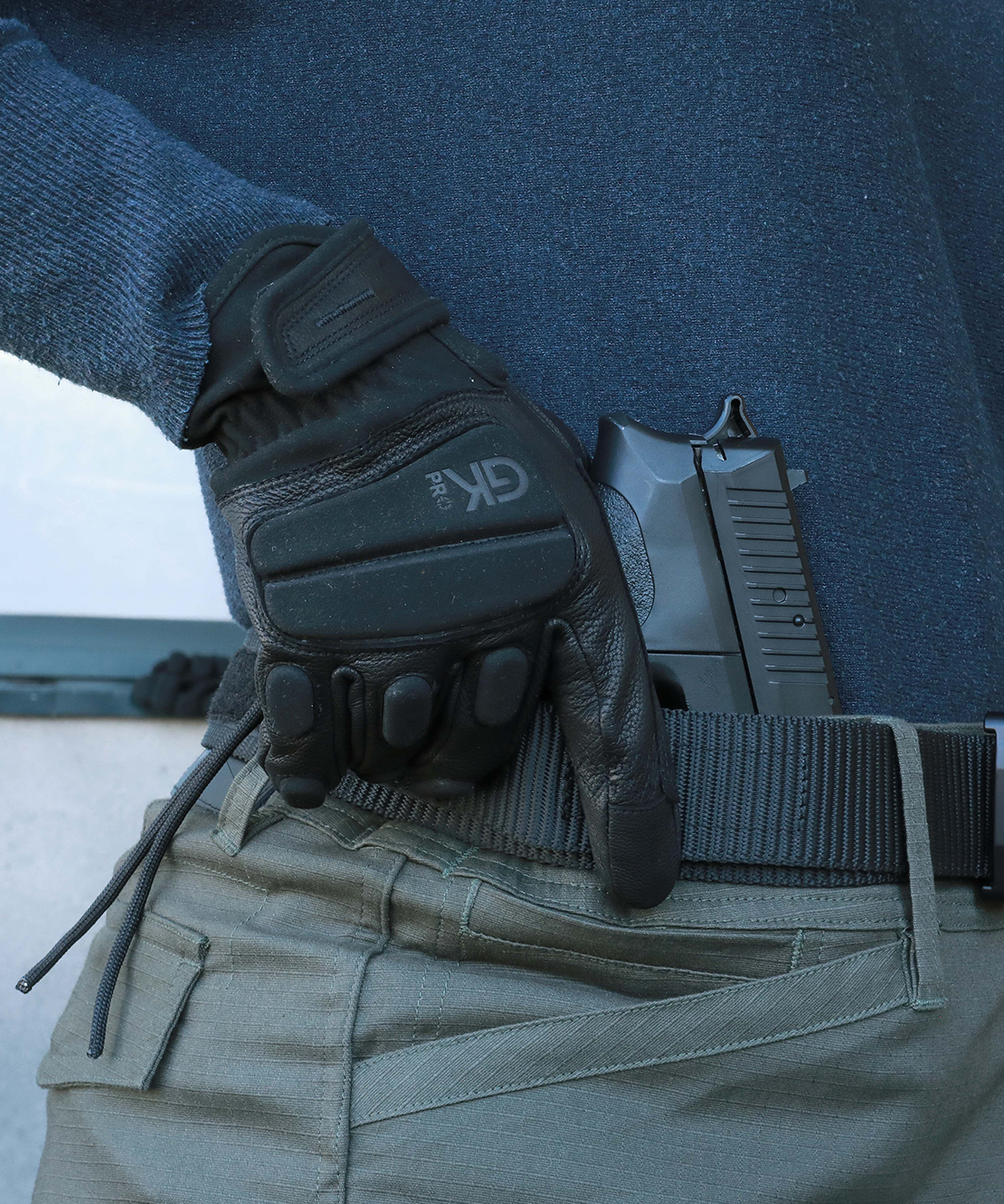 62711-3 GANTS KILL BILL LIGHT POLICE GENDAREMERIE 2